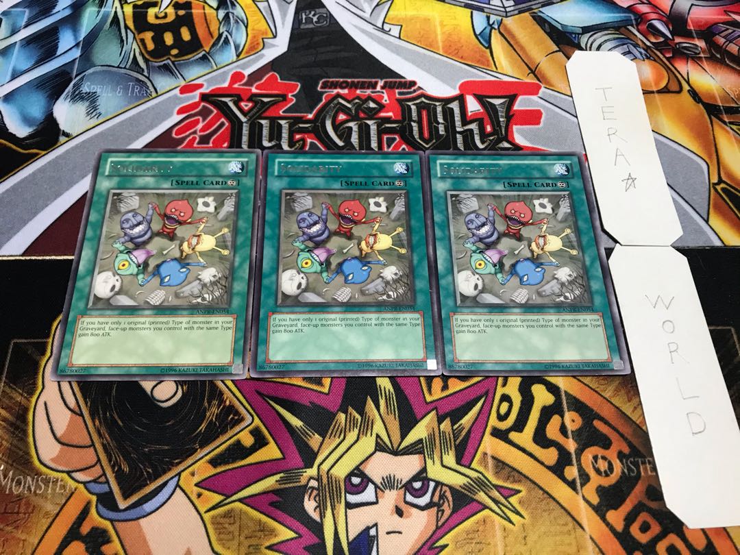 Solidarity Rare (English), Set of 3, Terra