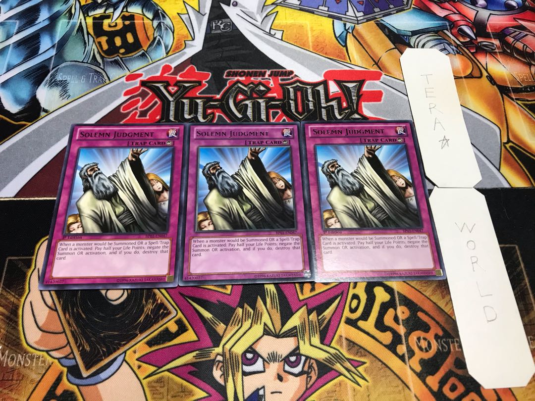 英語版 神の宣告 黒レア 3枚セット てら