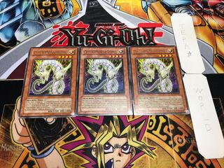 English Cyber Dragon Zwei Rare Set of 3 Tera