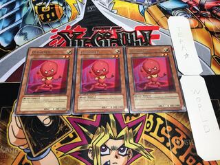 English Ojama Red Rare 3-card set Tera