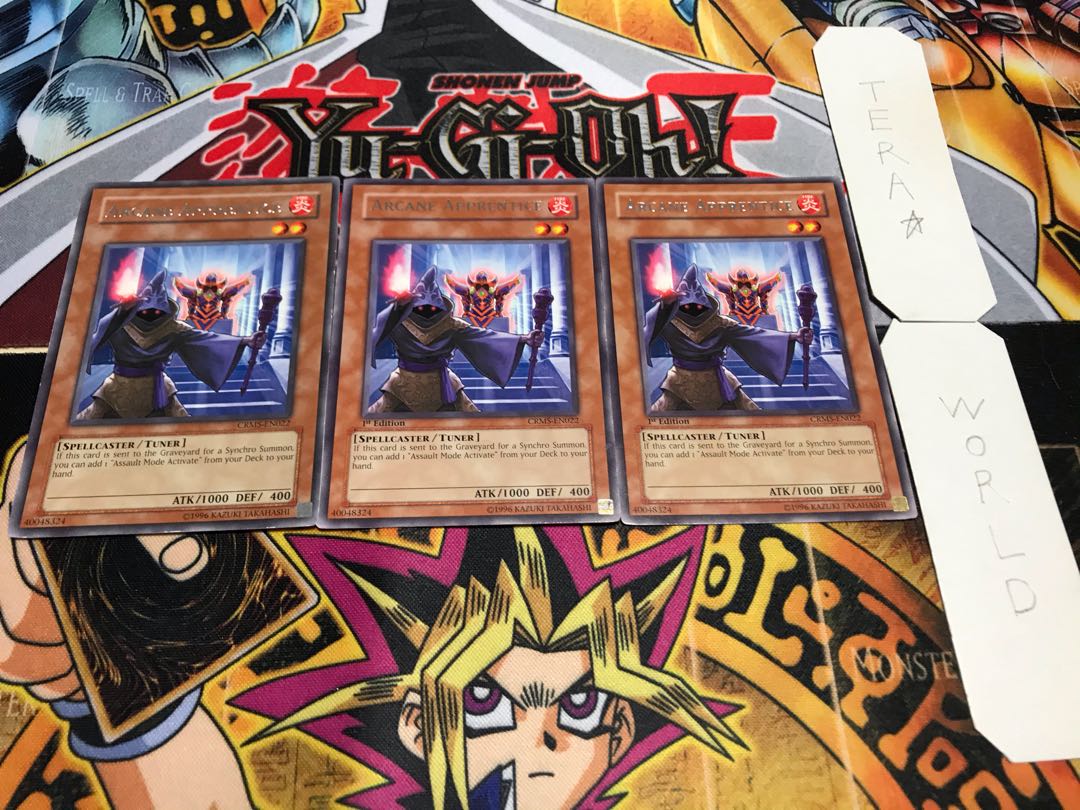 English Arcane Apprentice rare, set of 3 Tera.