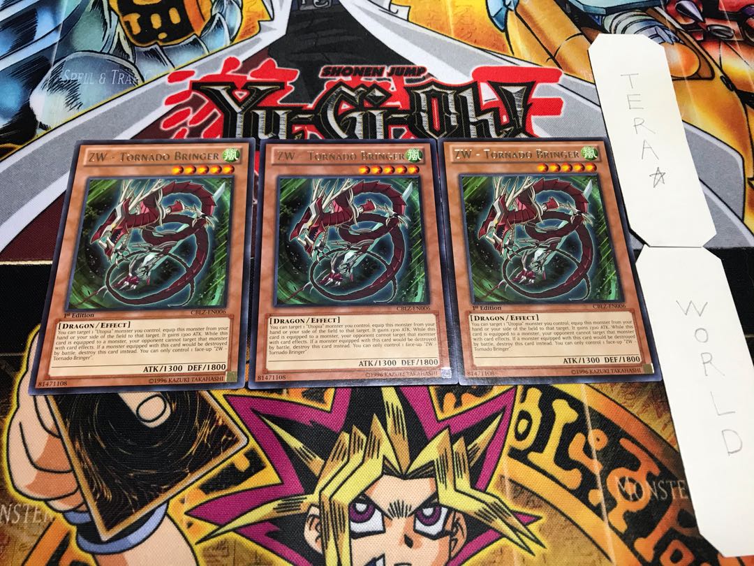 英語版 ZW-風神雲龍剣 レア 3枚セット てら