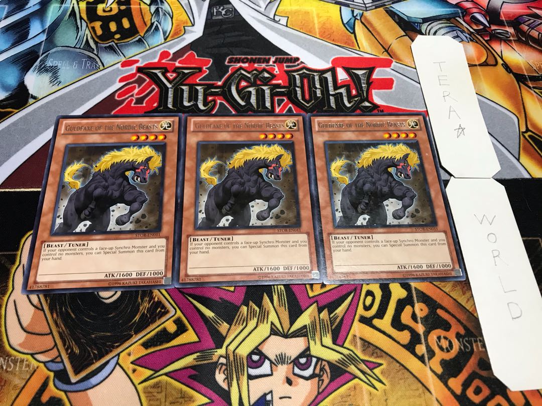 English Guldfaxe of the Nordic Beasts Rare 3-card set Terra 3枚