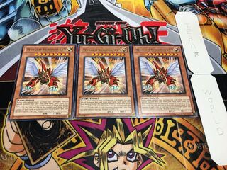English Winged Kuriboh LV9 Rare Set of 3 Tera