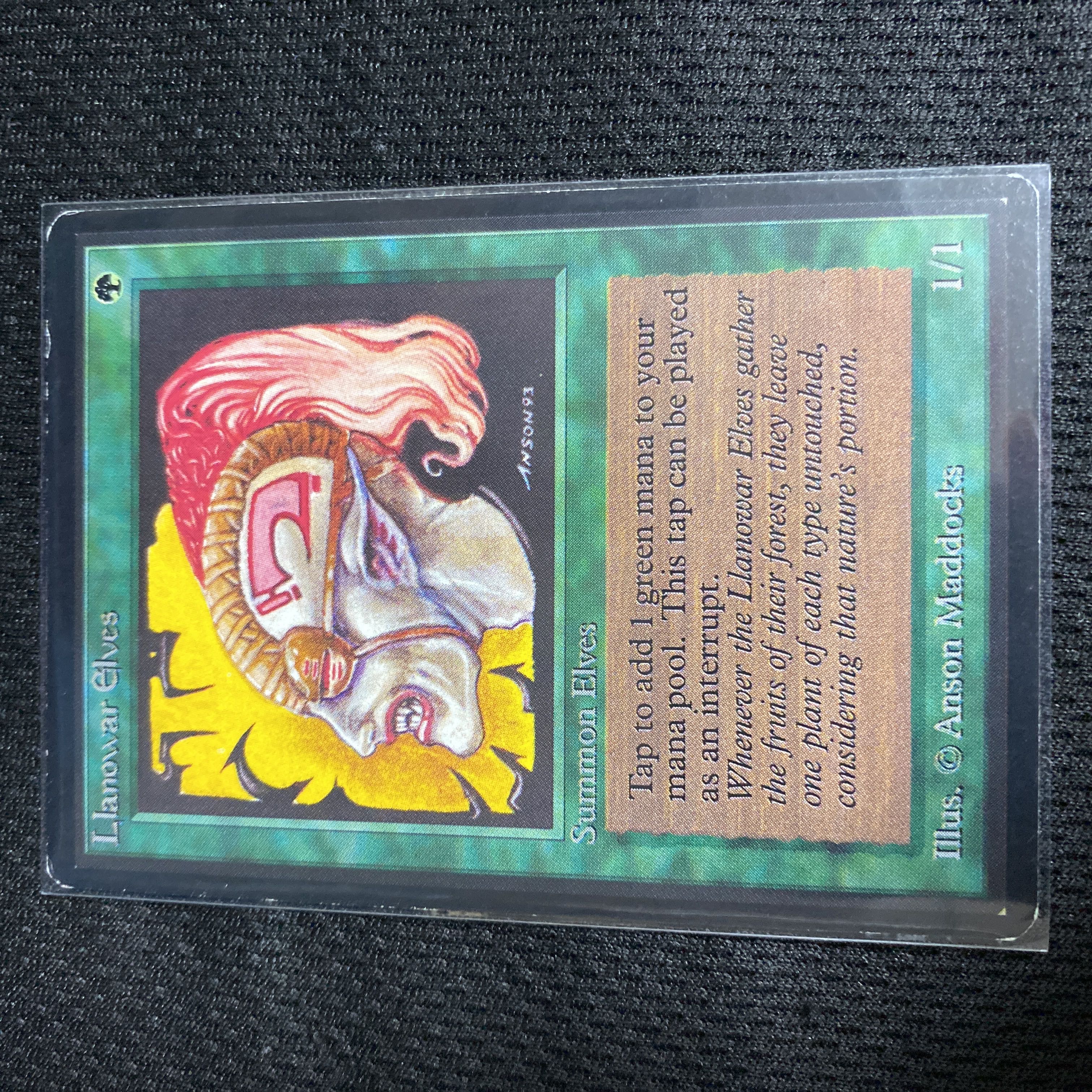 ラノワールのエルフ/Llanowar Elves β