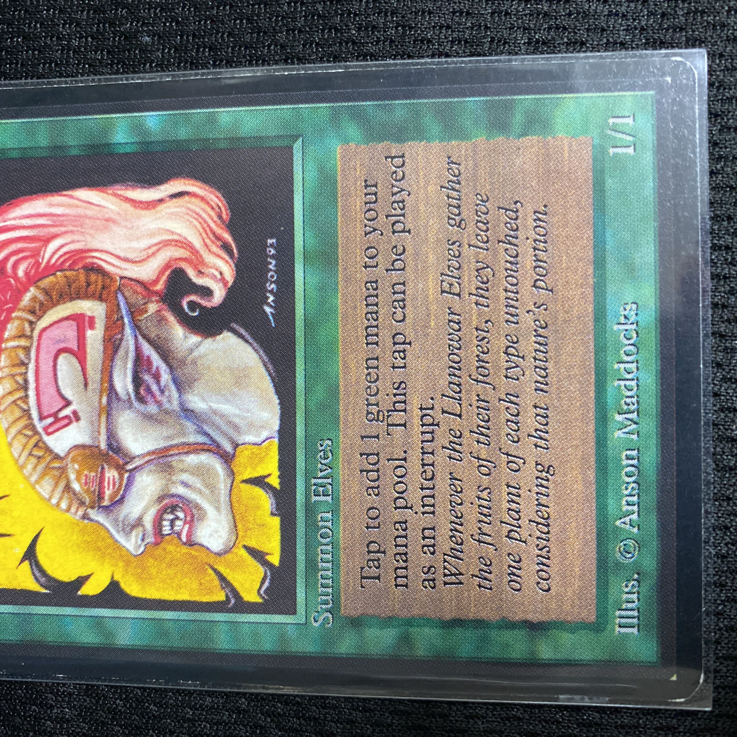 ラノワールのエルフ/Llanowar Elves β