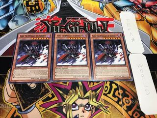 英語版 冥府の使者ゴーズ 黒レア 3枚セット てら