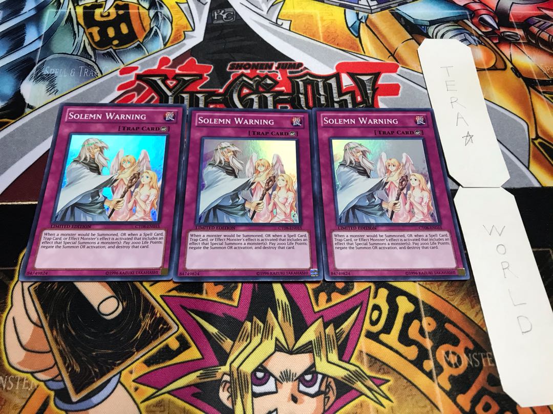 英語版 神の警告 スーパー 3枚セット てら