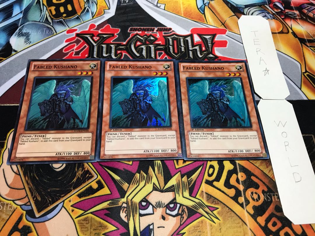 English Fabled Kushano Super Set of 3 Tera