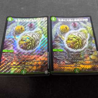 生命と大地と轟破の決断　パーフェクトネイチャー　2枚セット