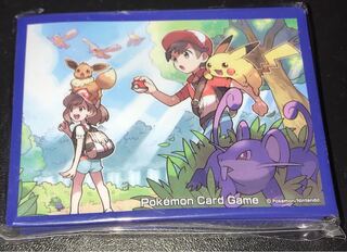 最終値下げ　Let's go ピカチュウ　イーブイ　スリーブ　デッキシールド