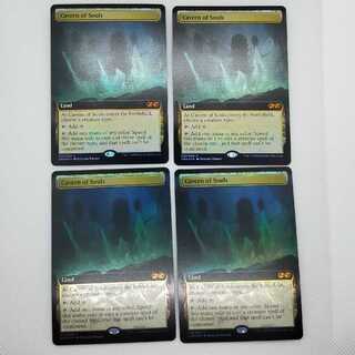 【Foil】《魂の洞窟/Cavern of Souls》[UBT] 土地★４枚組