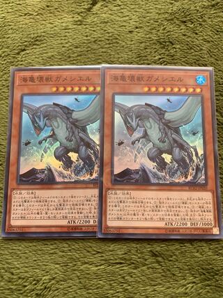 海亀壊獣ガメシエル スーパーレア2枚