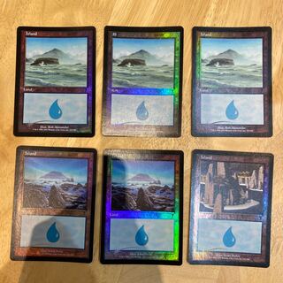 7版 島 平地 foil 10枚 日英