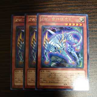ZW-雷神猛虎剣 レア　3枚セット