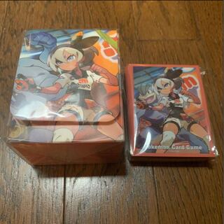 ポケカ　公式スリーブ＋デッキケース　サイトウ　未開封未使用