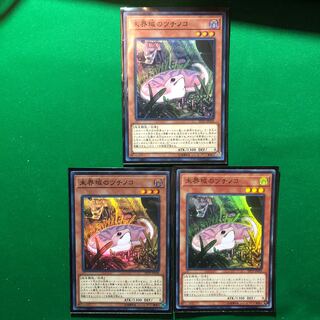 遊戯王　未界域のツチノコ スーパーレア　3枚