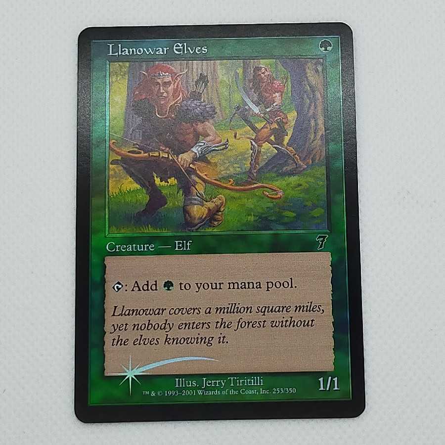Llanowar Elves/Llanowar Elves★Foil★7ED★English