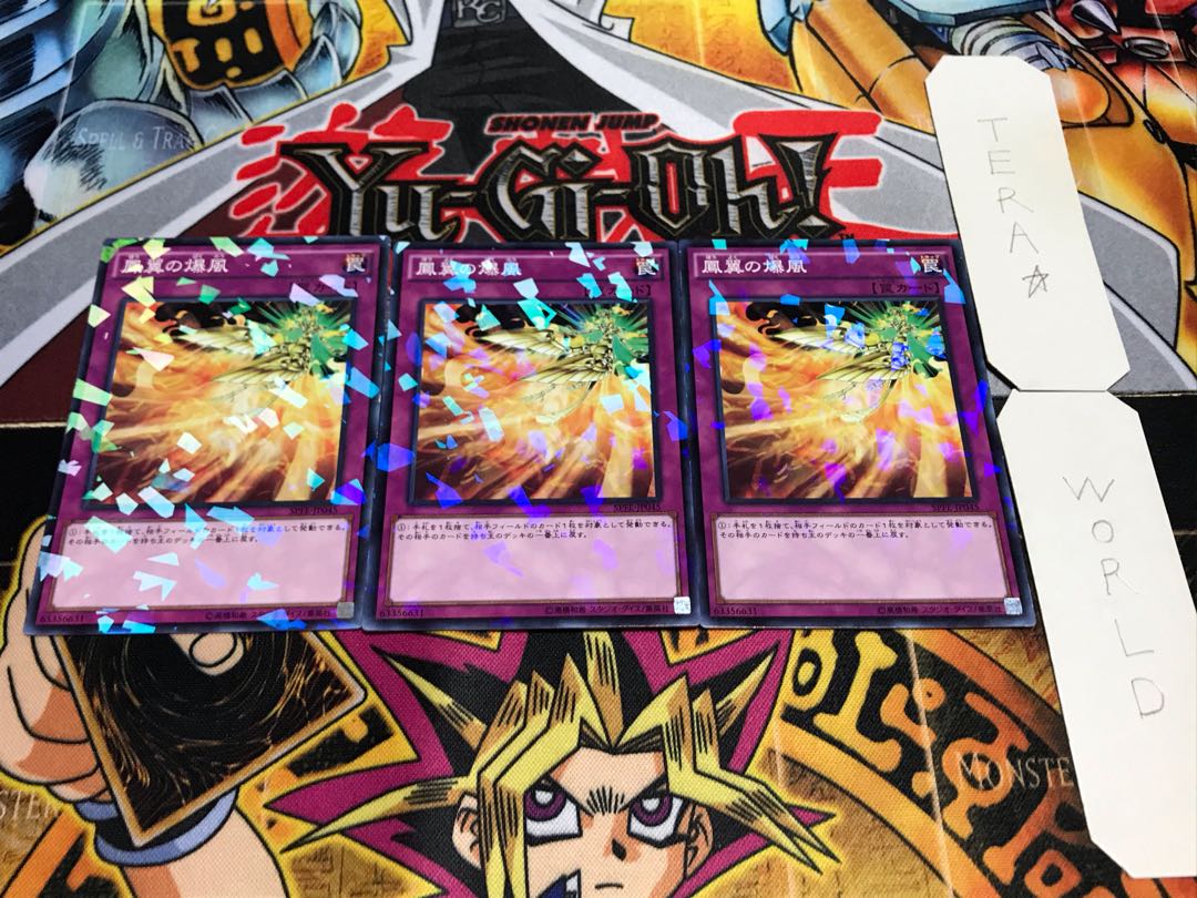 Phoenix Wing Wind Blast Normal Parallel Set of 3 Tera