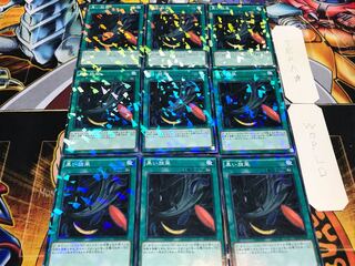 Black Whirlwind Normal Parallel 9-Card Set Tera