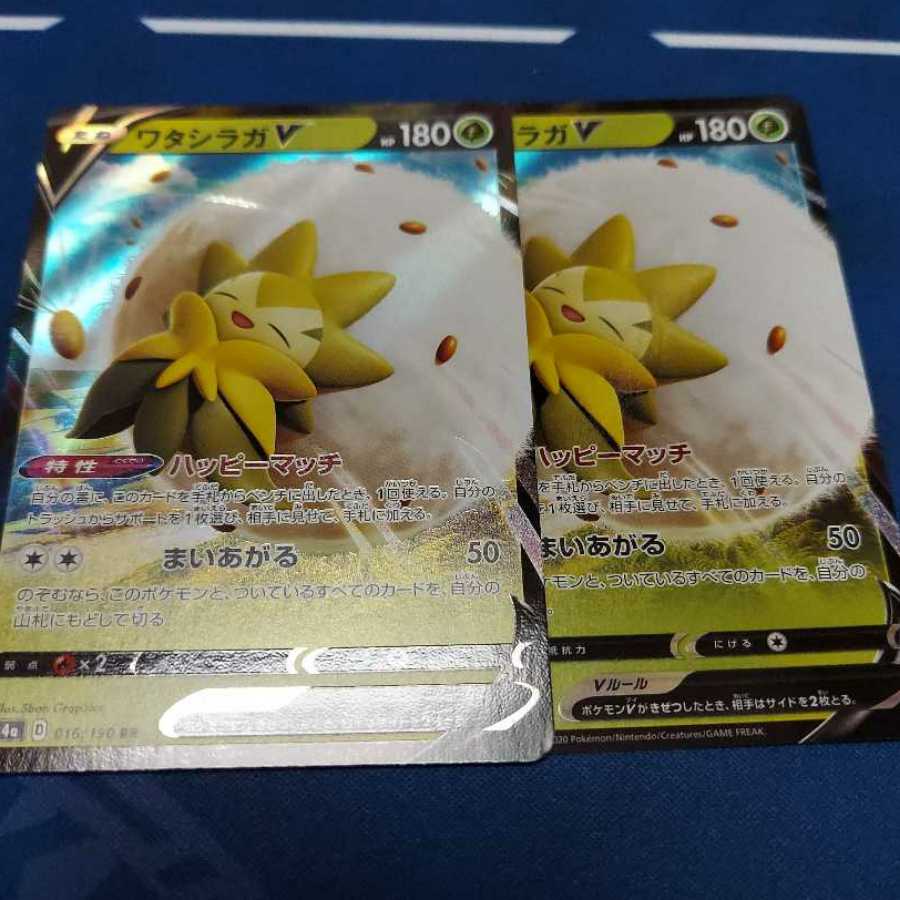 ワタシラガV RR 2枚