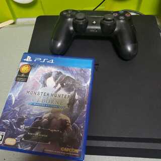 PS4本体+モンハンワールド+アイスボーンセット