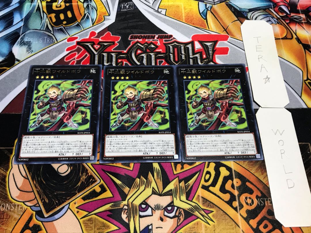 十二獣ワイルドボウ レア 3枚セット てら