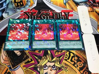 Magical Meltdown Normal Parallel 3-Card Set Tera