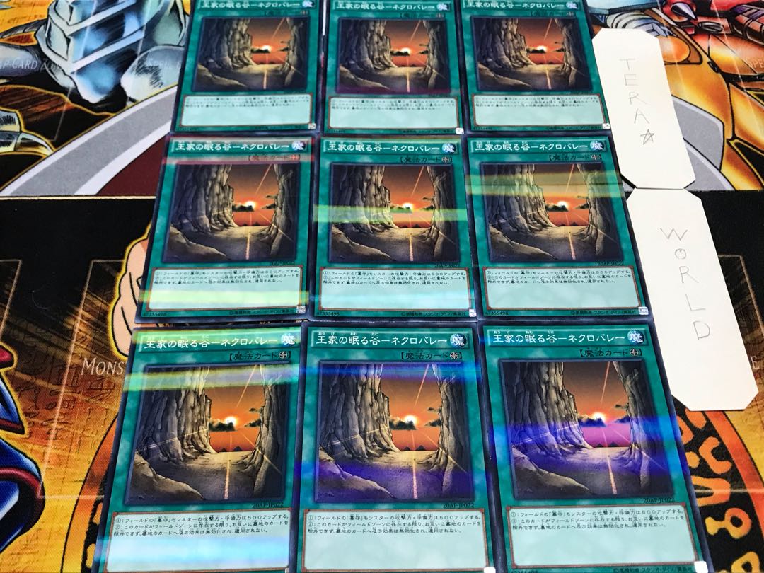 王家の眠る谷-ネクロバレー ノーマルパラレル 9枚セット てら