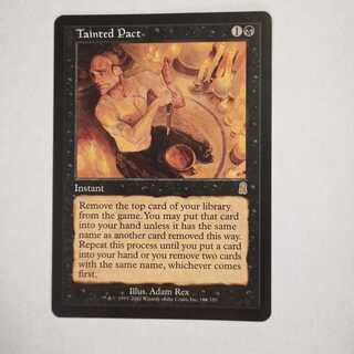 MTG　汚れた契約/Tainted Pact　在庫1枚