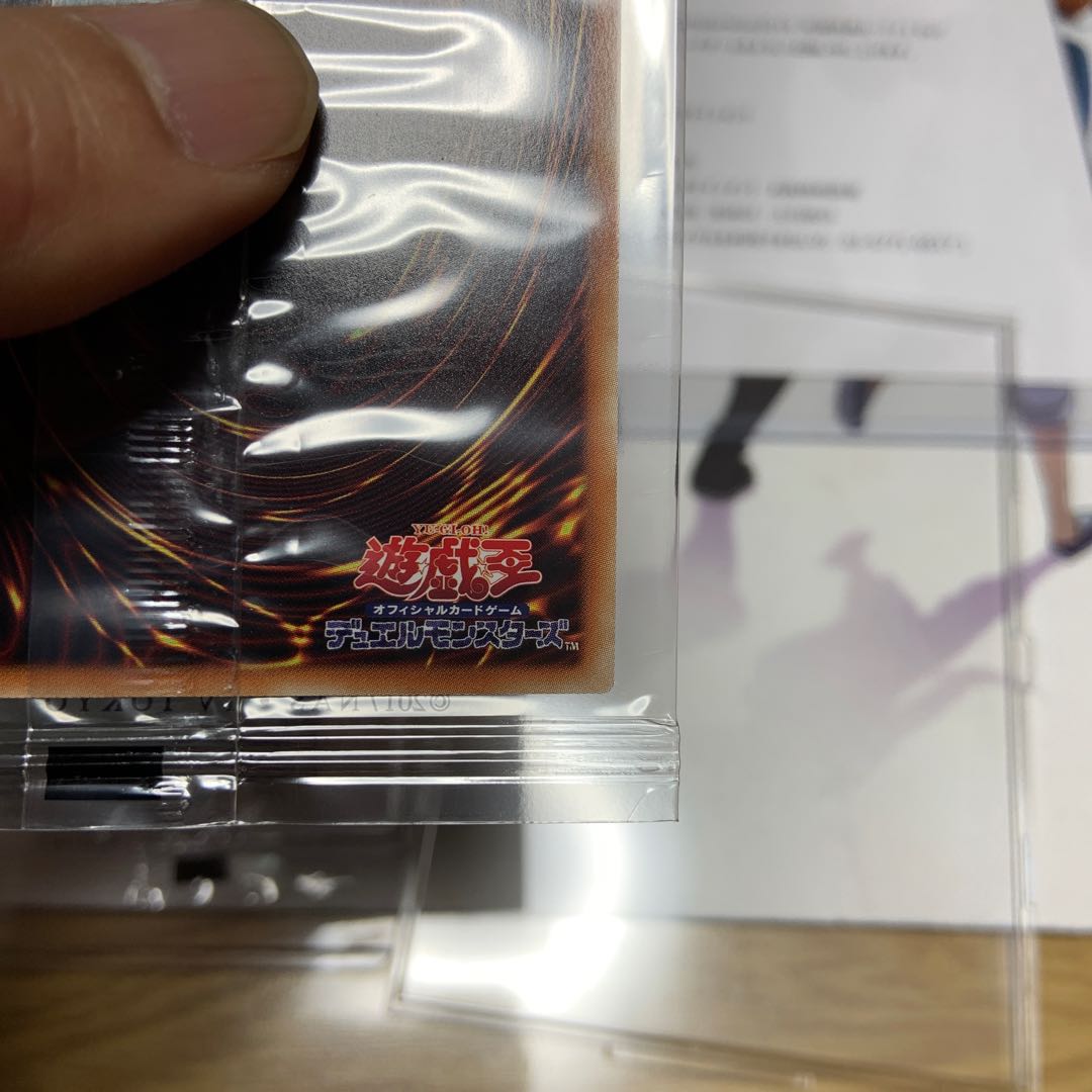 遊戯王　WCS 2019 当選書　通知書　レッドアイズ　使者蘇生　未開封