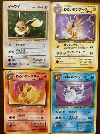 旧裏　イーブイわるい進化セット