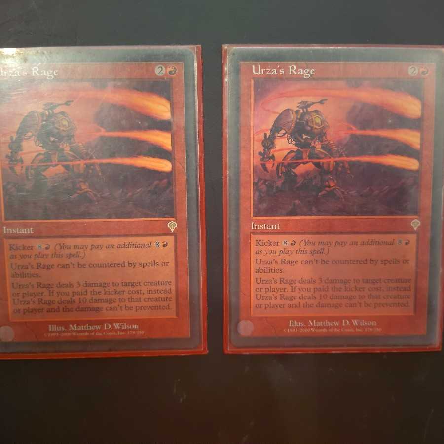 ウルザの激怒 レア 2枚セット