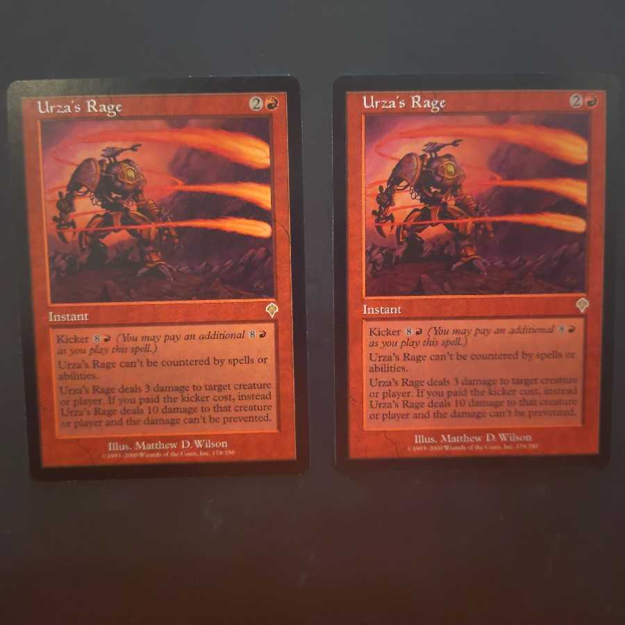 ウルザの激怒 レア 2枚セット