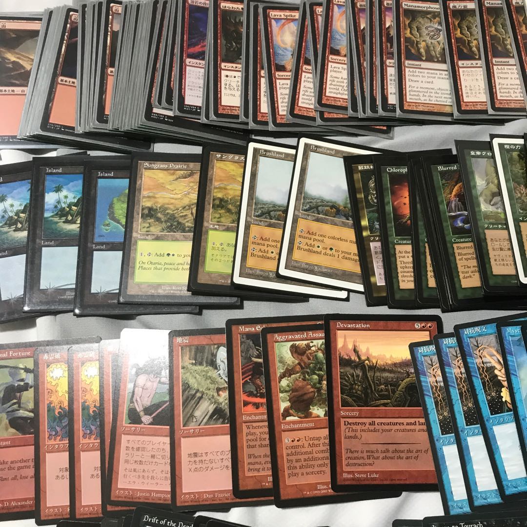 mtg デッキ 他 まとめ 追い討ち 謙虚 悟りの教示者 稲妻