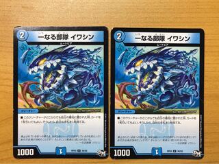 One unit, Iwashin, two pieces.