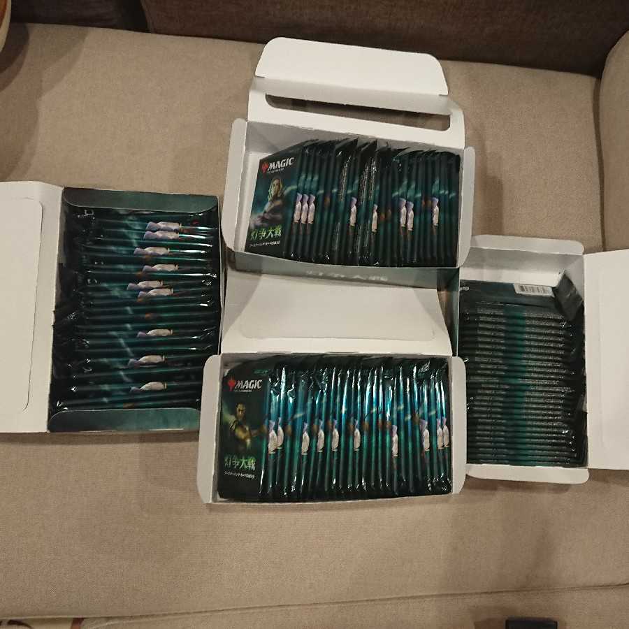 MTG 灯争大戦 日本語 ブースターパック 150パック