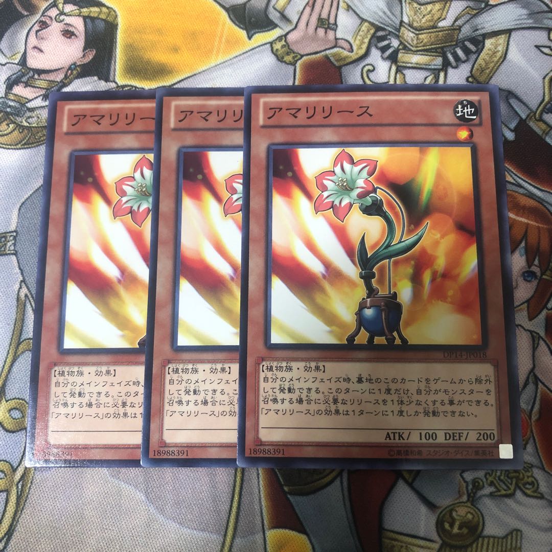 遊戯王 アマリリース ノーマル3枚セット