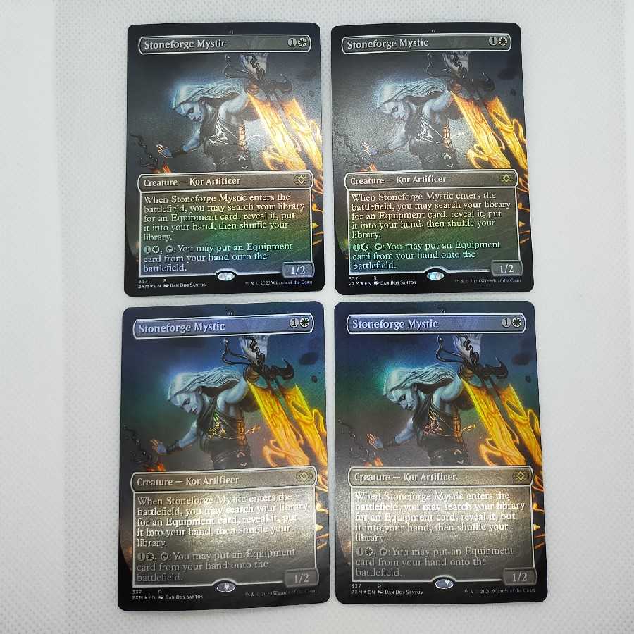 【Foil】拡張アート《石鍛冶の神秘家》[2XM-BT] 4枚組