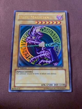良品◆ブラック・マジシャン ウルトラレア　アジア版 1st　A020