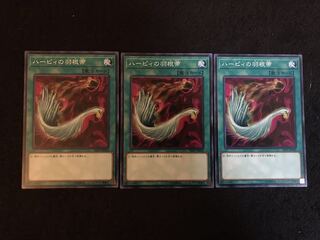 【遊戯王】ハーピィの羽根帚 3枚セット