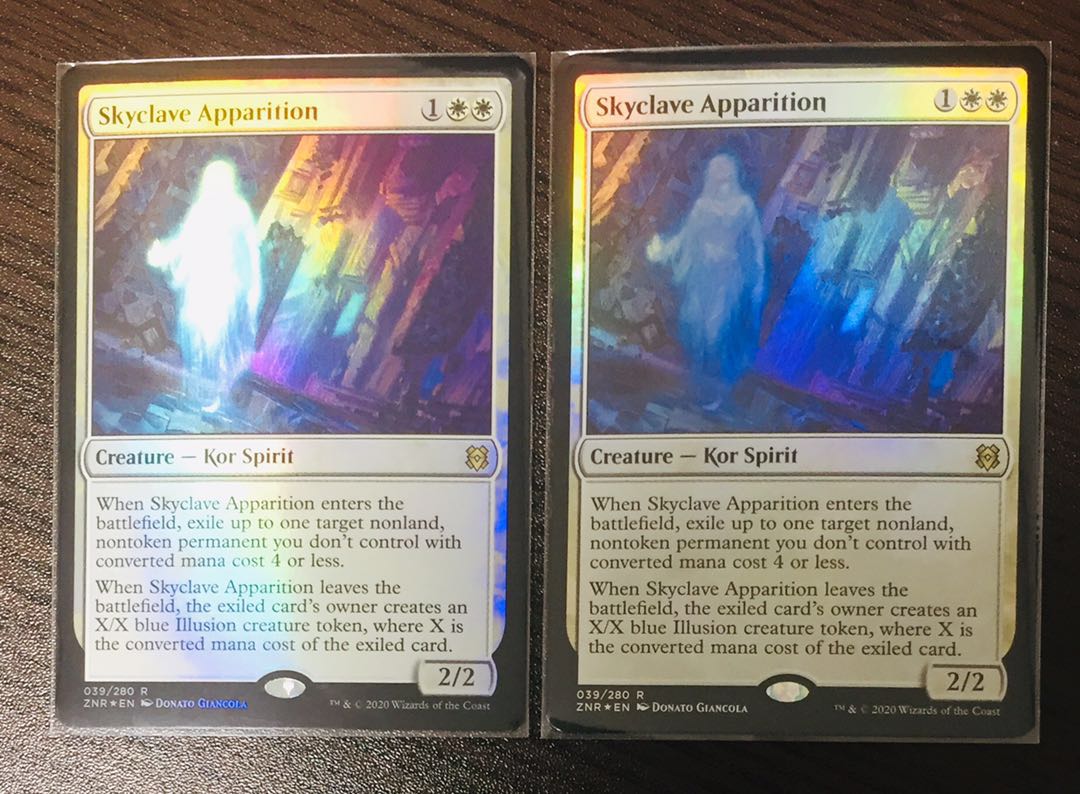 MTG  FOIL スカイクレイブの亡霊 ZNR 英2枚