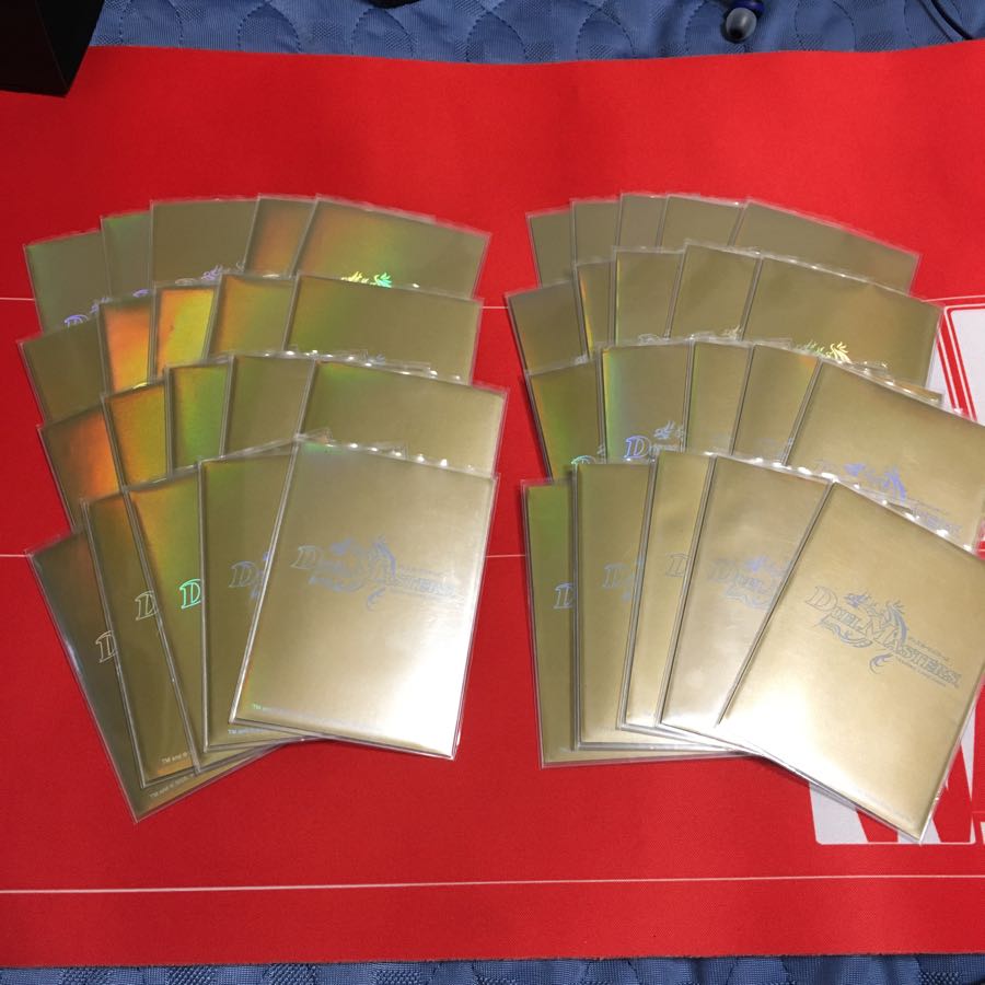 デュエマ公式スリーブ ゴールド 2008年版