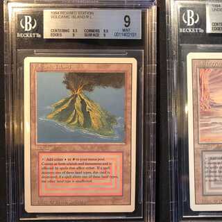 BGS 9 Volcanic Island Revised MINT 1枚
