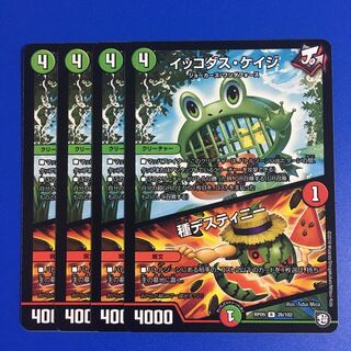 イッコダス・ケイジ｜種デスティニー　4枚セット