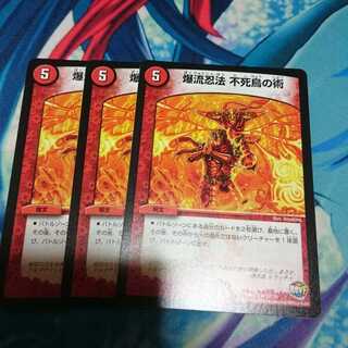 爆流忍法 不死鳥の術 3枚