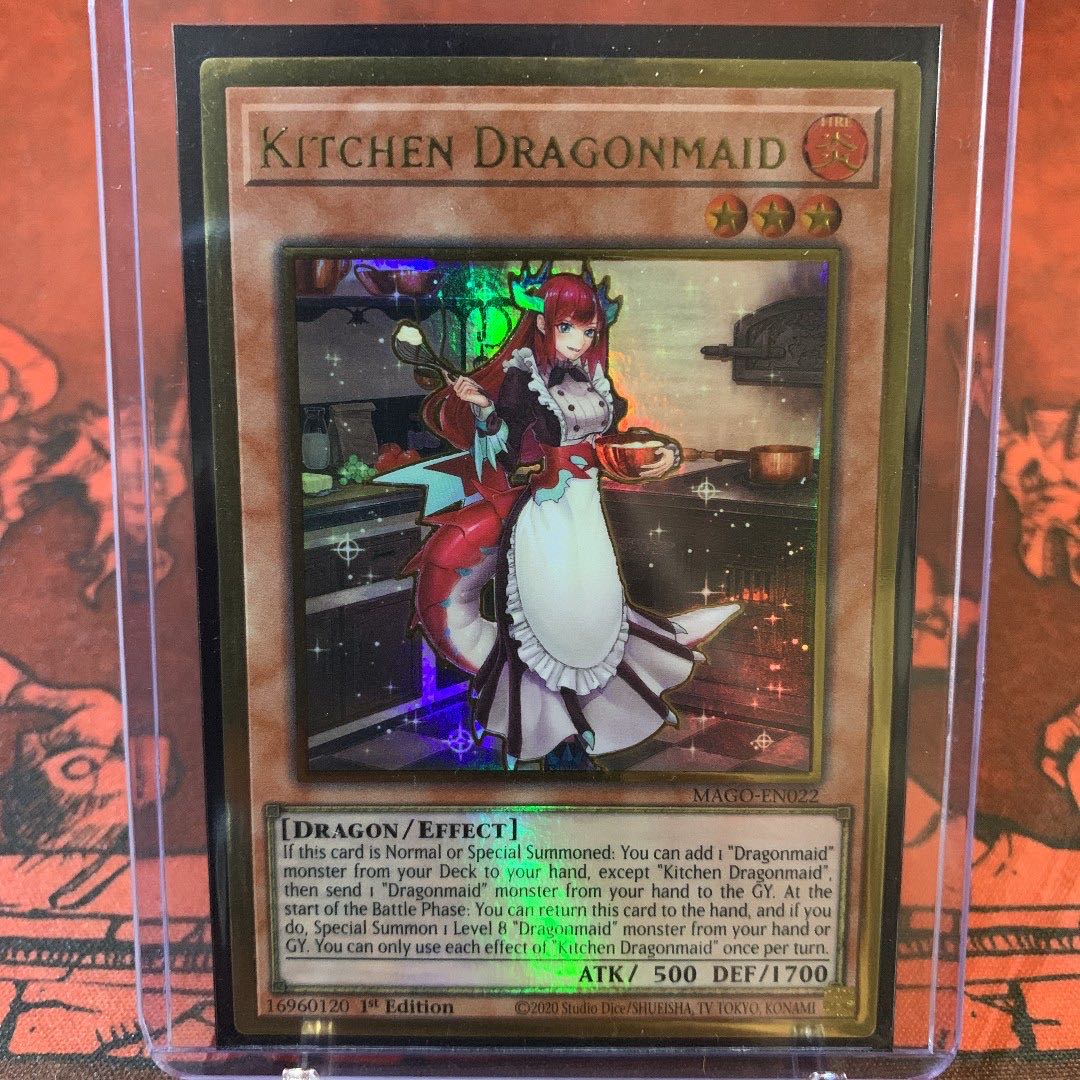 遊戯王 英語版 ドラゴンメイド ティルル プレゴルの通販 Riisa 遊戯王 プロフ必読 Magi トレカ専用フリマアプリ