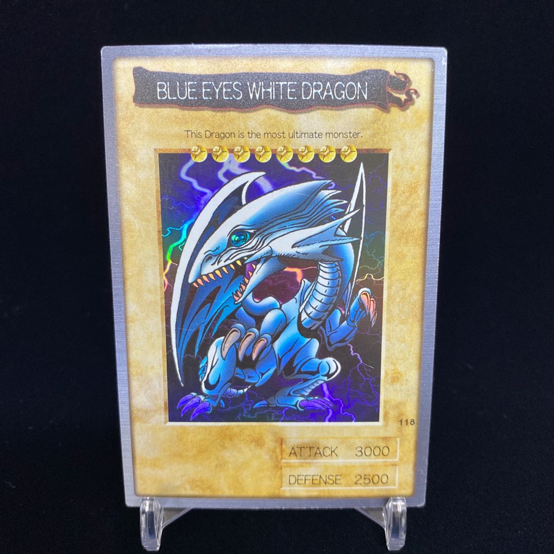 Bandai version Blue-Eyes White Dragon English description