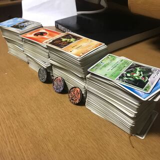 ポケモンカード 沢山 コインとダメージカウンター付き 1枚