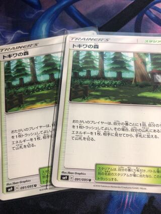 ポケモンカードトキワの森2枚